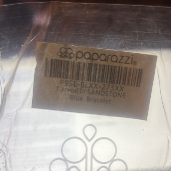 Paparazzi Turquoise and Silver Bracelet - Picture 2 of 2